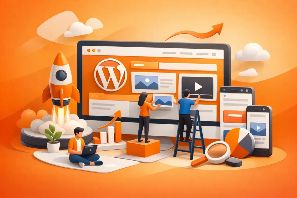 WordPress website laten maken voor groei