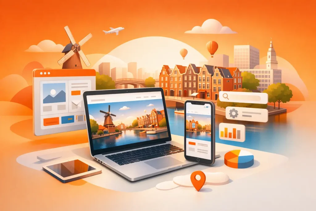 Maatwerk website Amsterdam voor bedrijven