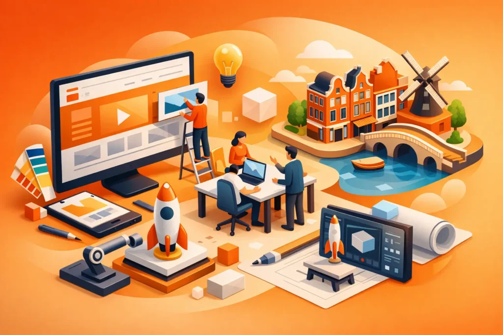 Van concept tot creatie in Amsterdam werkt zo