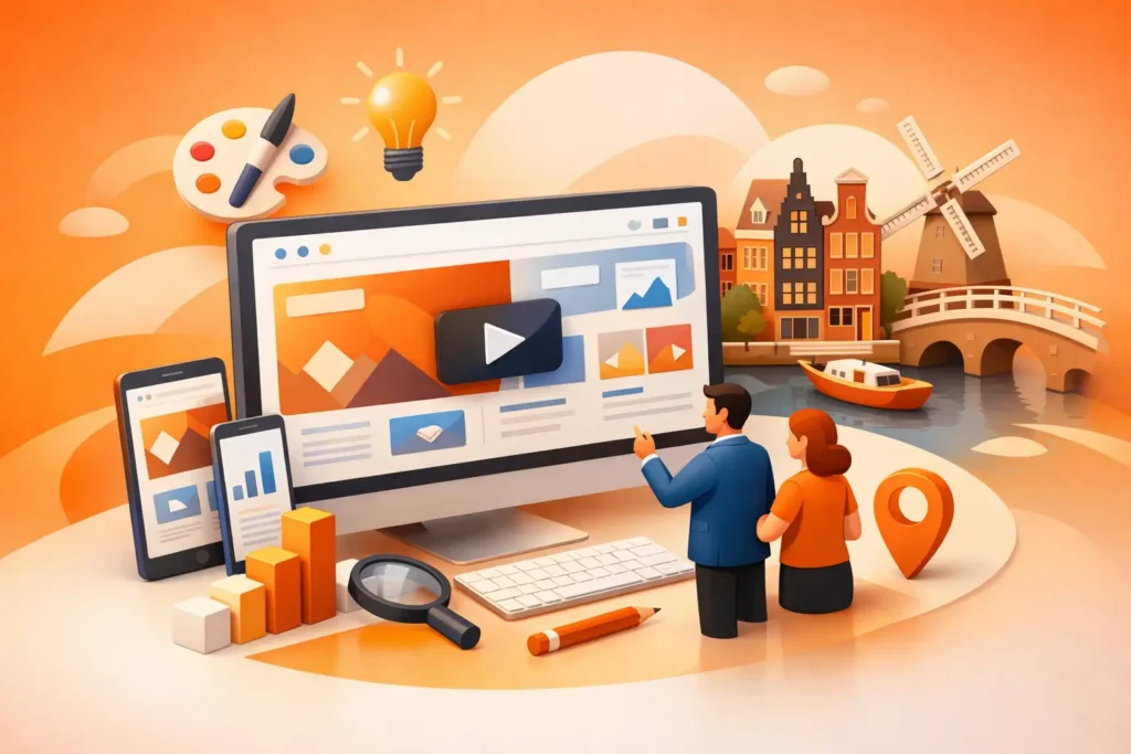 Webdesign bureau Amsterdam voor mkb kiezen