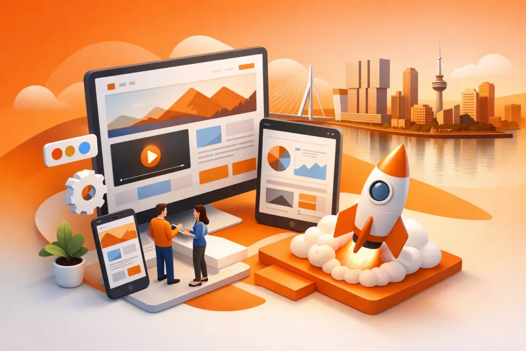 Webdesign bureau Rotterdam dat met je meegroeit