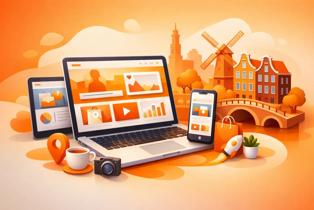 Website laten maken voor Amsterdamse ondernemer